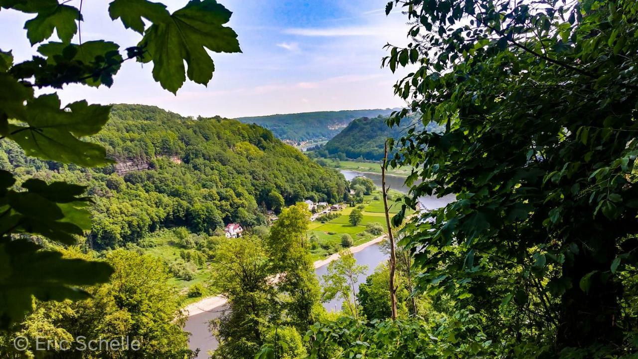 Ferienwohnung Sorgatz Konigstein an der Elbe Bagian luar foto
