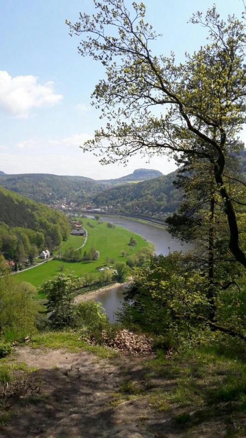 Ferienwohnung Sorgatz Konigstein an der Elbe Bagian luar foto